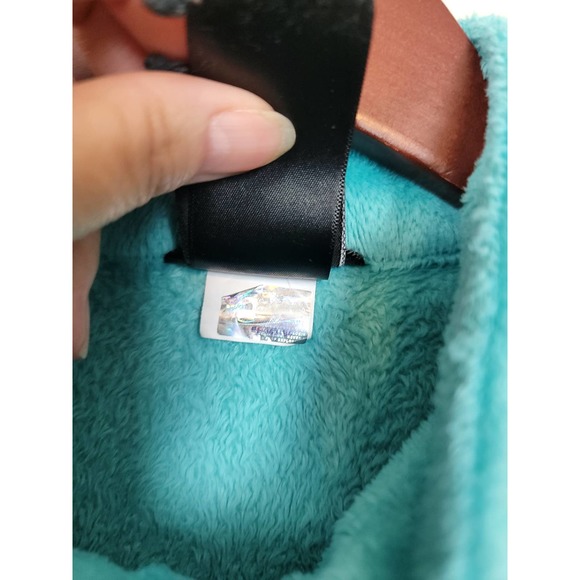 The North Face Women's Size Large Green Mock Neck Jacket FLAWS Please Read - Picture 9 of 10